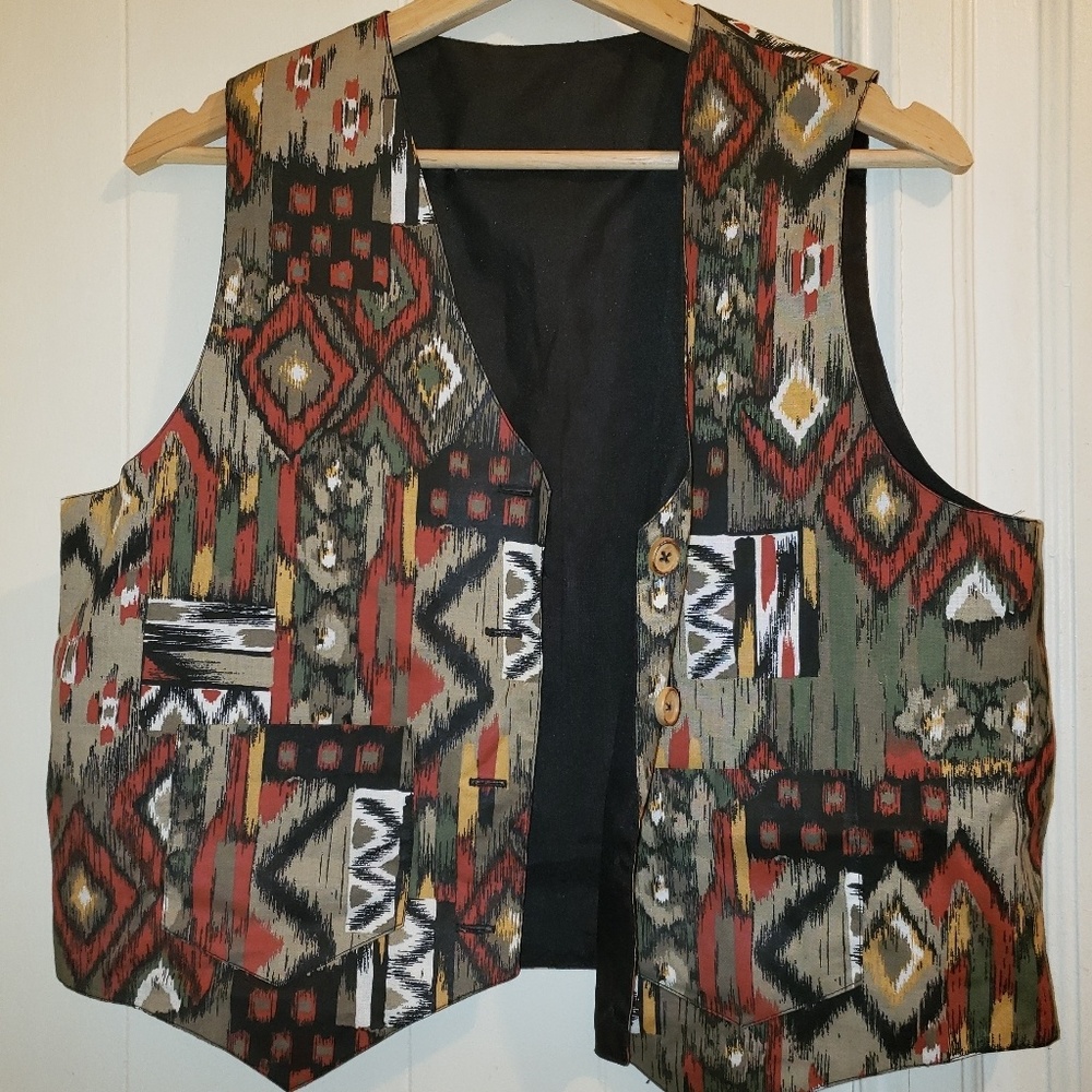 Vintage Patterned Vest